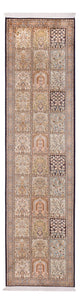 Kashmirsilke Tæppe 304x77cm - Orientalsk tæppe