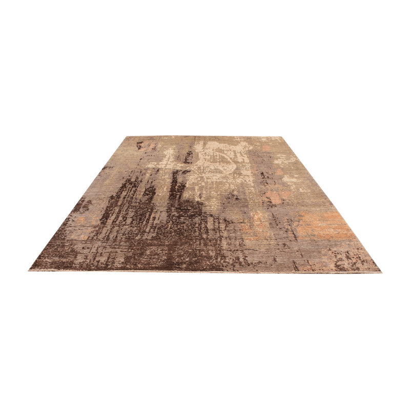Designer Teppich - 300 x 209 cm - silber