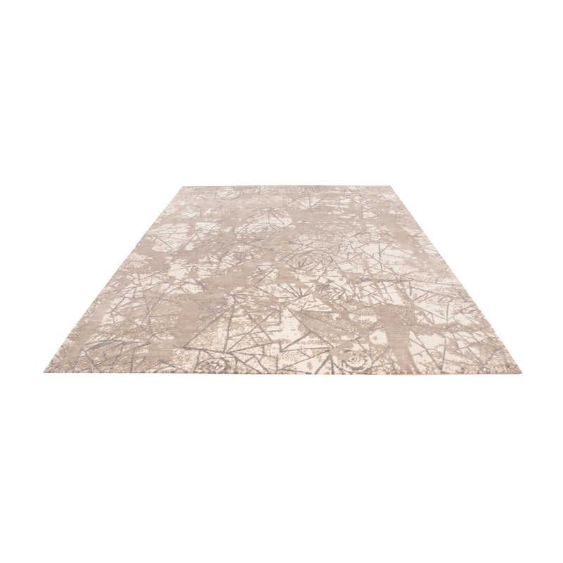 Designer Teppich - 304 x 204 cm - silber