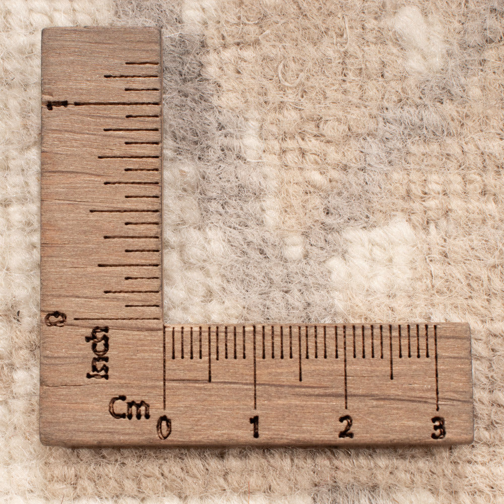 Designer tæppe - 304 x 204 cm - sølv