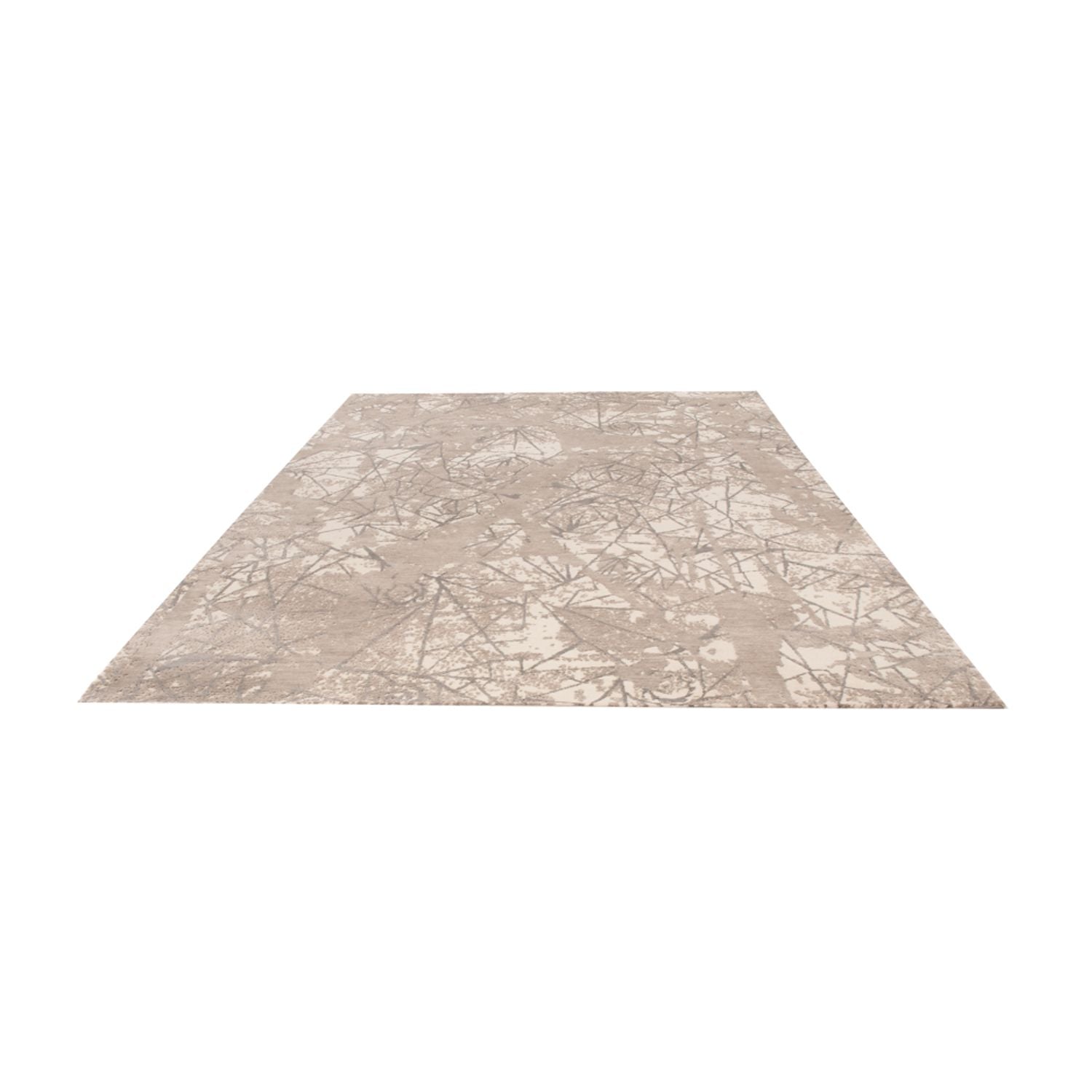 Designer Teppich - 301 x 204 cm - silber