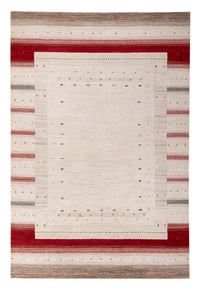 Gabbeh-tæppe - Loribaft Indus - 306 x 200 cm - creme