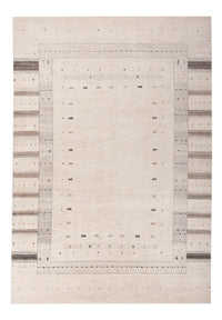 Gabbeh-tæppe - Loribaft Indus - 302 x 202 cm - creme