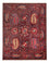 Designer Teppich - 309 x 251 cm - weinrot