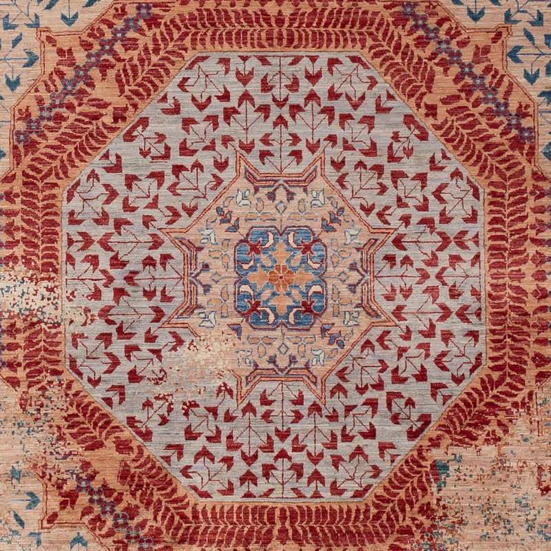 Designer tæppe - 306 x 208 cm - flerfarvet