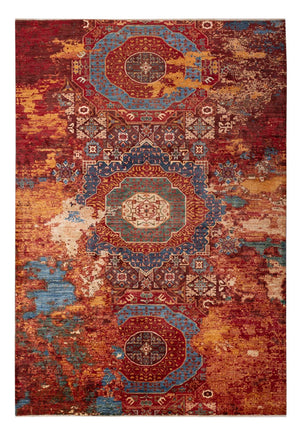 Designer Teppich - 297 x 208 cm - mehrfarbig