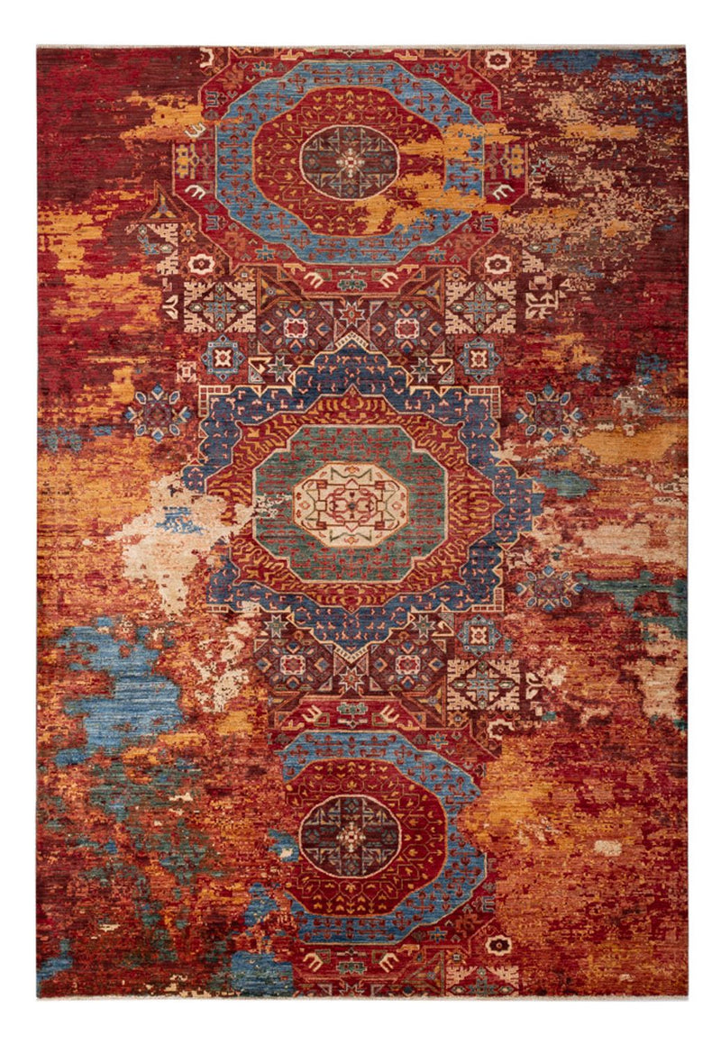 Designer Teppich - 297 x 208 cm - mehrfarbig