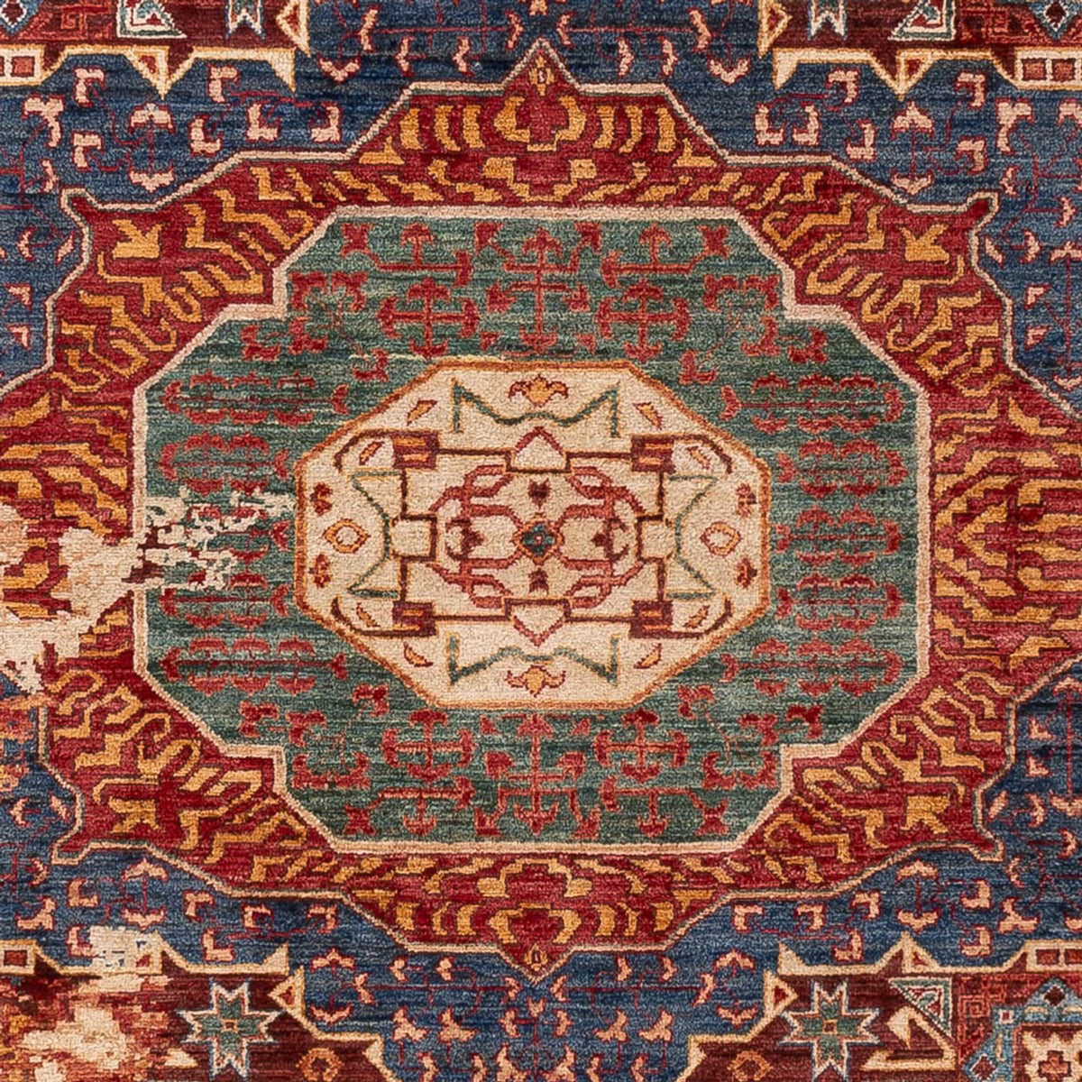 Designer tæppe - 297 x 208 cm - flerfarvet