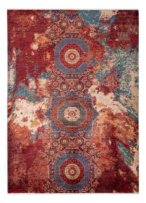Designer Teppich - 293 x 211 cm - mehrfarbig