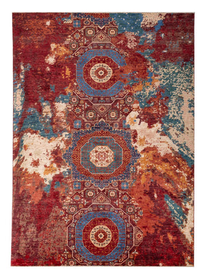 Designer Teppich - 296 x 210 cm - mehrfarbig