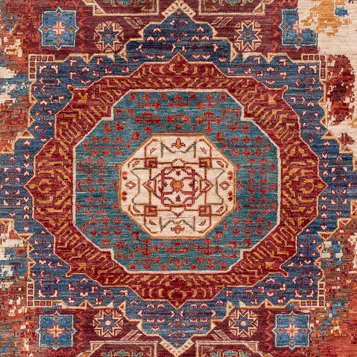 Designer tæppe - 296 x 210 cm - flerfarvet