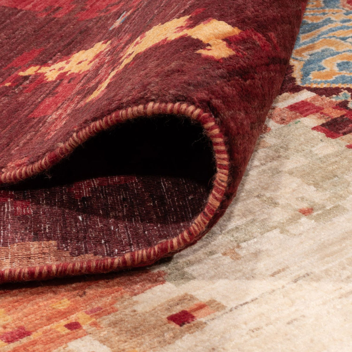 Designer tæppe - 295 x 205 cm - flerfarvet