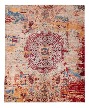 Designer Teppich - 290 x 244 cm - mehrfarbig