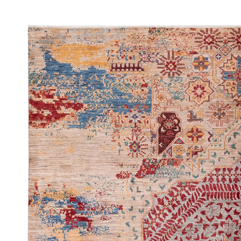 Designer Teppich - 290 x 244 cm - mehrfarbig