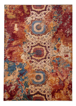 Designer Teppich - 295 x 206 cm - mehrfarbig