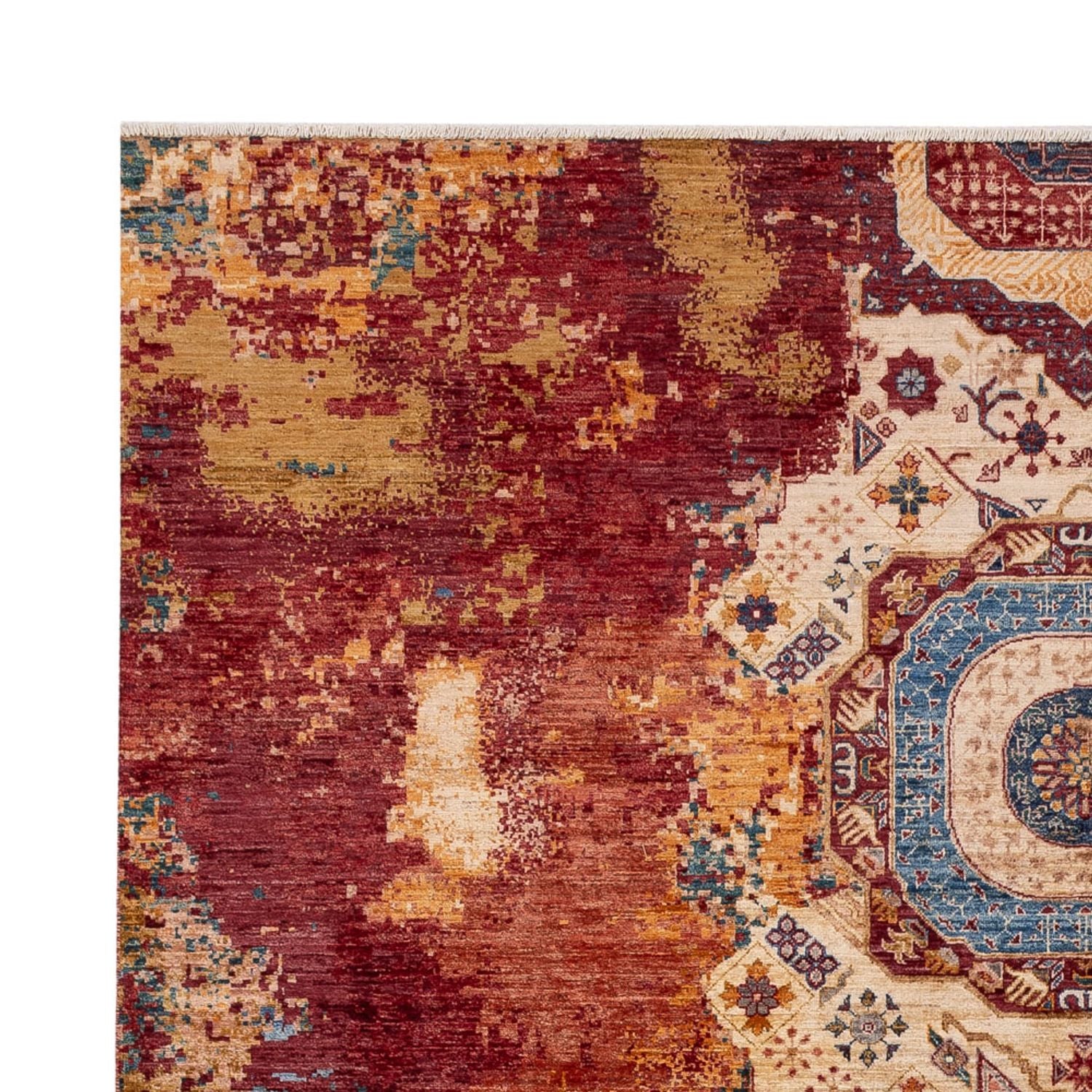 Designer Teppich - 295 x 206 cm - mehrfarbig