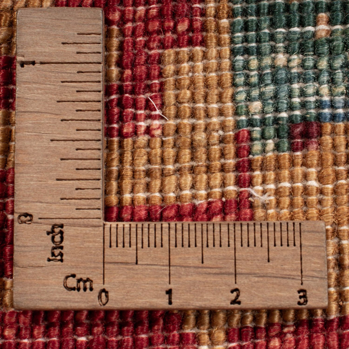 Designer tæppe - 295 x 206 cm - flerfarvet