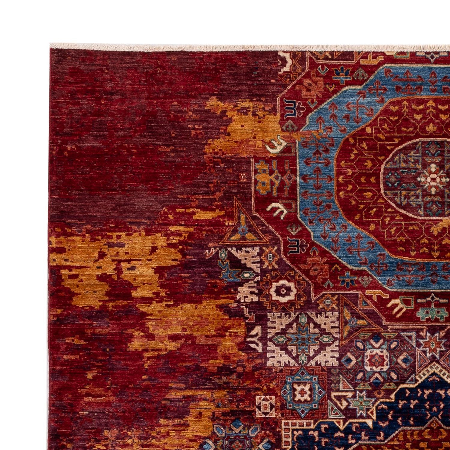 Designer Teppich - 304 x 237 cm - mehrfarbig