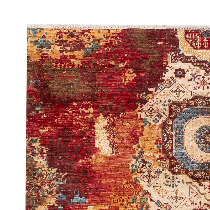 Designer Teppich - 200 x 155 cm - mehrfarbig