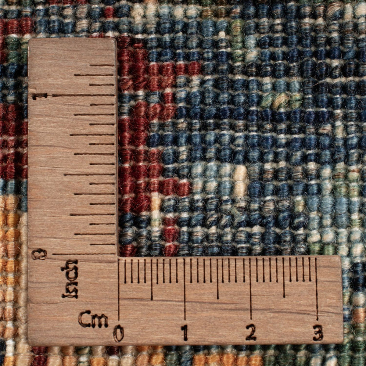 Designer tæppe - 239 x 168 cm - flerfarvet