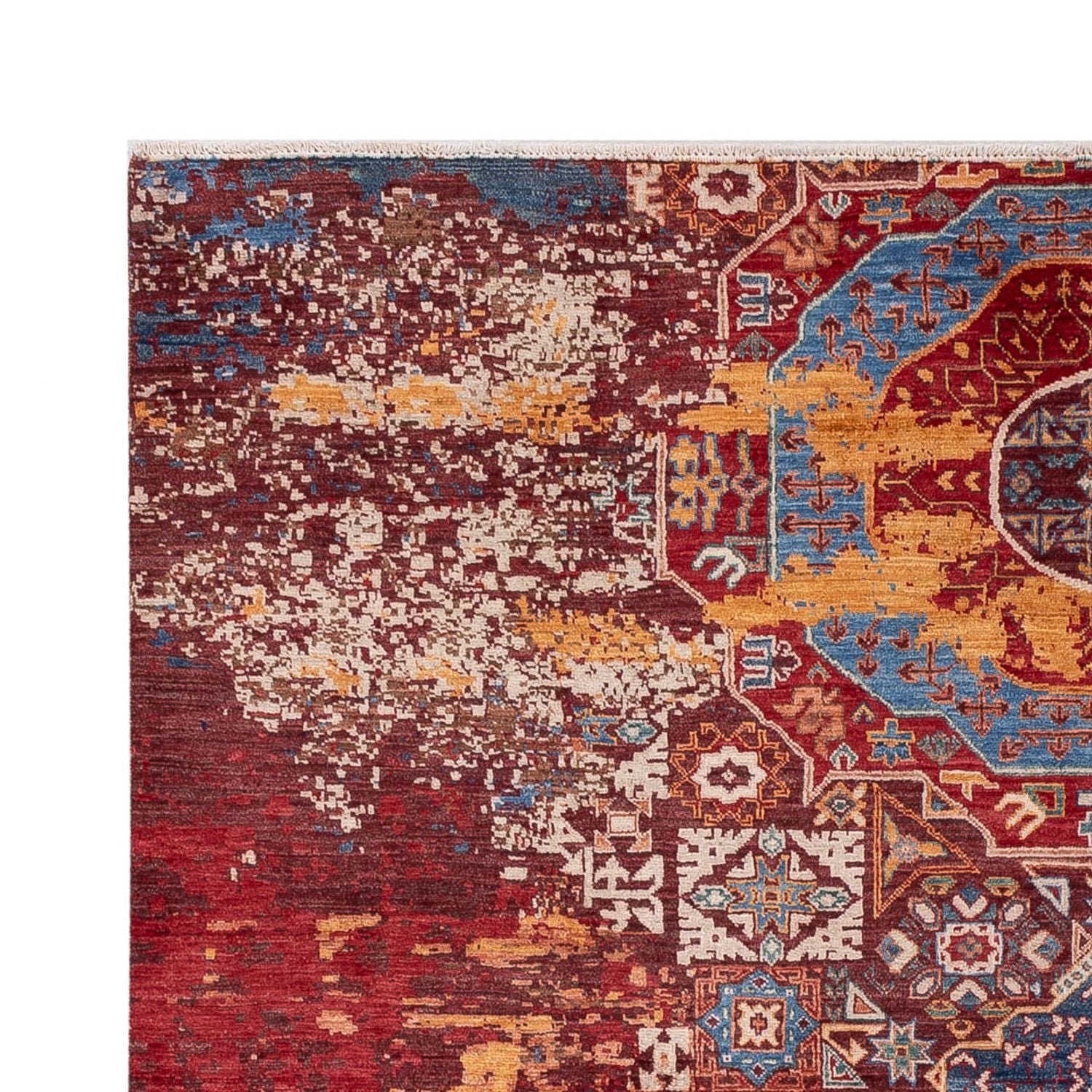 Designer Teppich - 233 x 172 cm - mehrfarbig