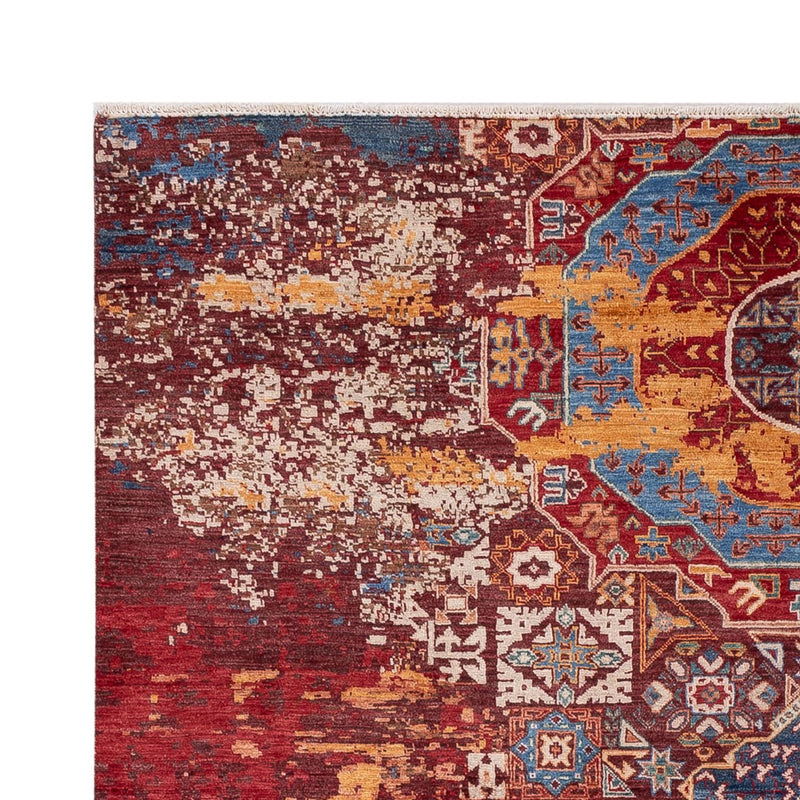 Designer Teppich - 233 x 172 cm - mehrfarbig