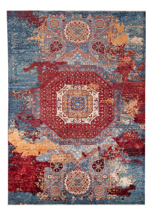Designer Teppich - 239 x 173 cm - mehrfarbig