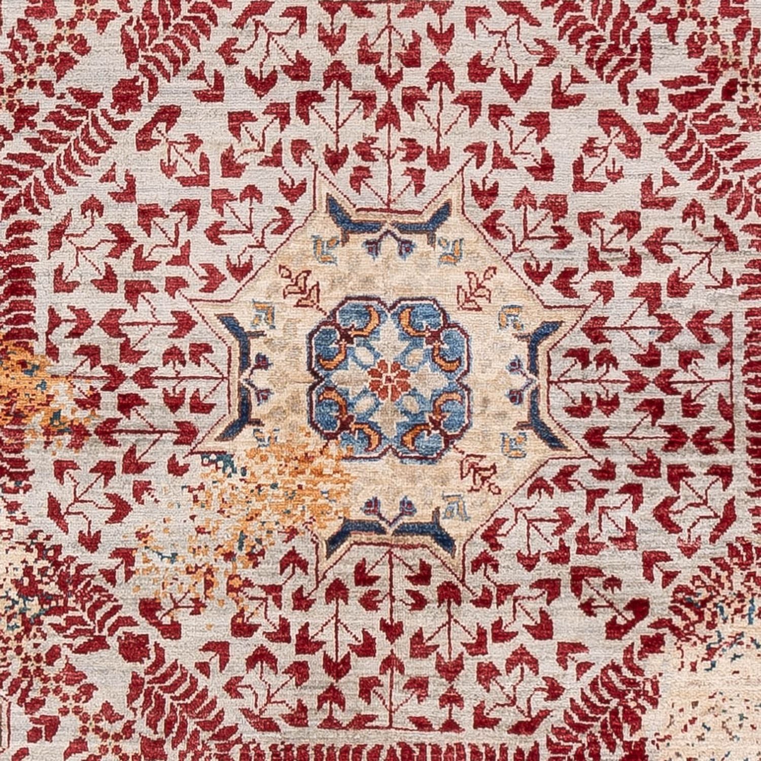 Designer Teppich - 239 x 176 cm - mehrfarbig
