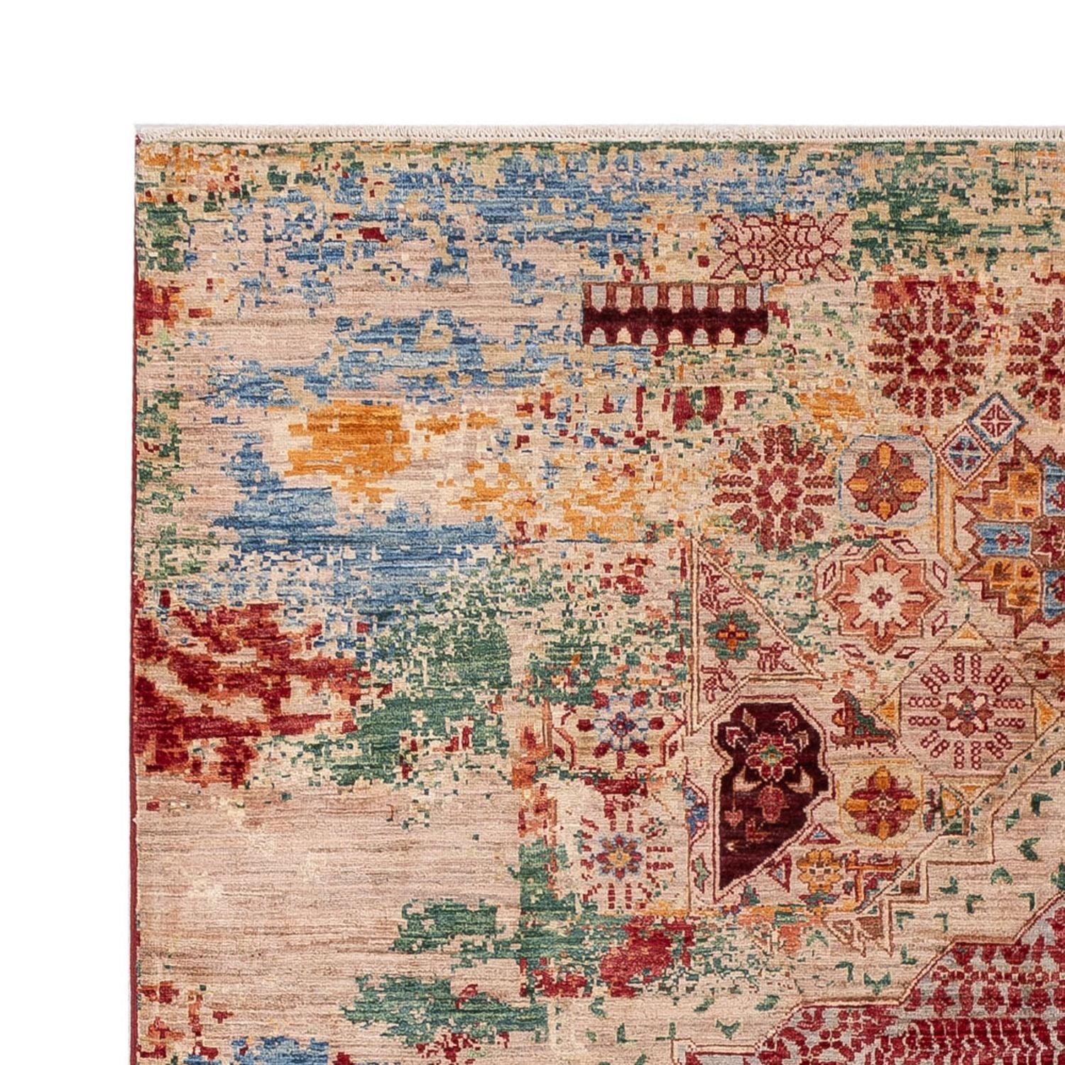 Designer Teppich - 236 x 169 cm - mehrfarbig