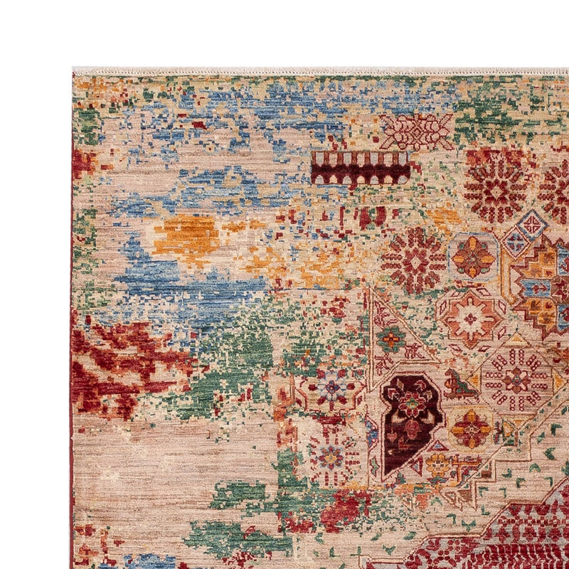 Designer Teppich - 236 x 169 cm - mehrfarbig