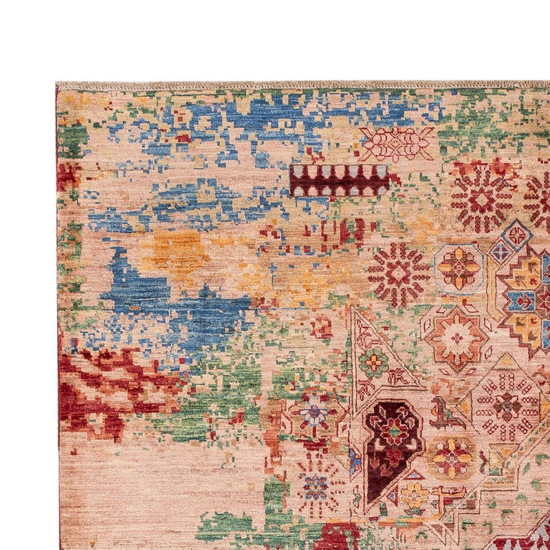 Designer Teppich - 239 x 175 cm - mehrfarbig