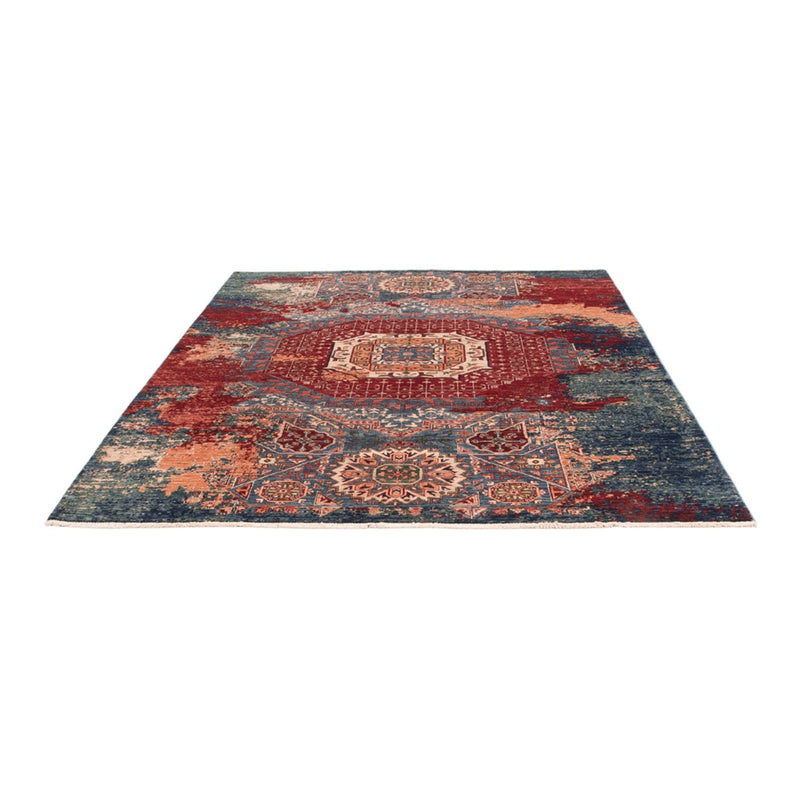 Designer Teppich - 230 x 176 cm - mehrfarbig