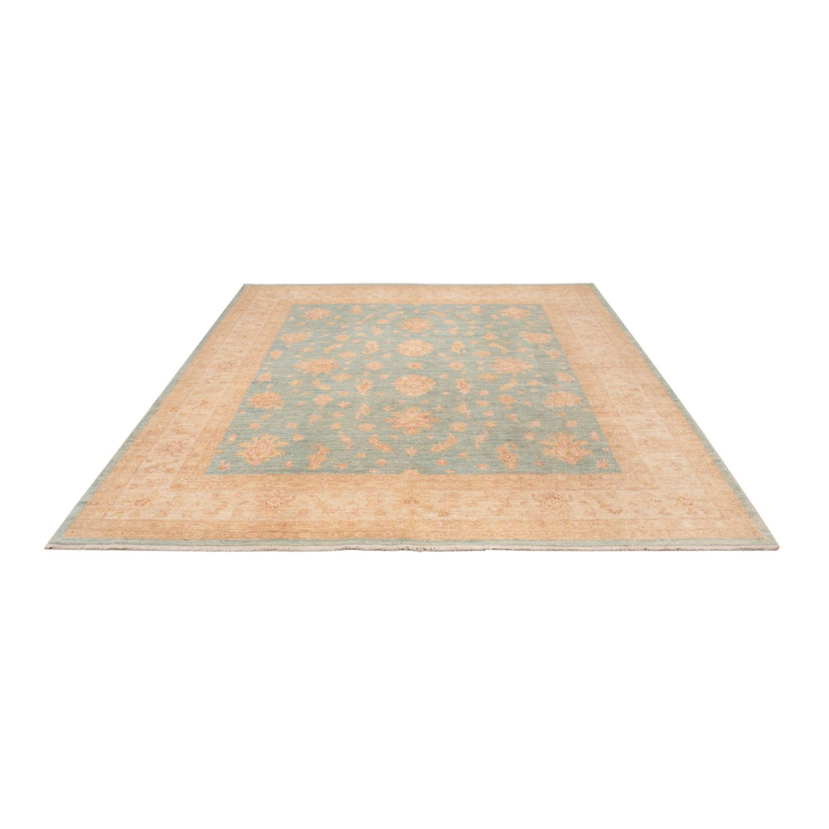 Ziegler Carpet - 298 x 254 cm - turkis