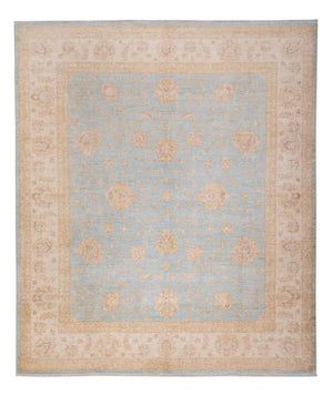 Ziegler Carpet - 298 x 254 cm - turkis