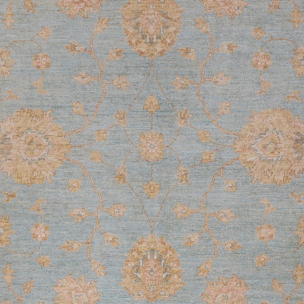 Ziegler Carpet - 298 x 254 cm - turkis