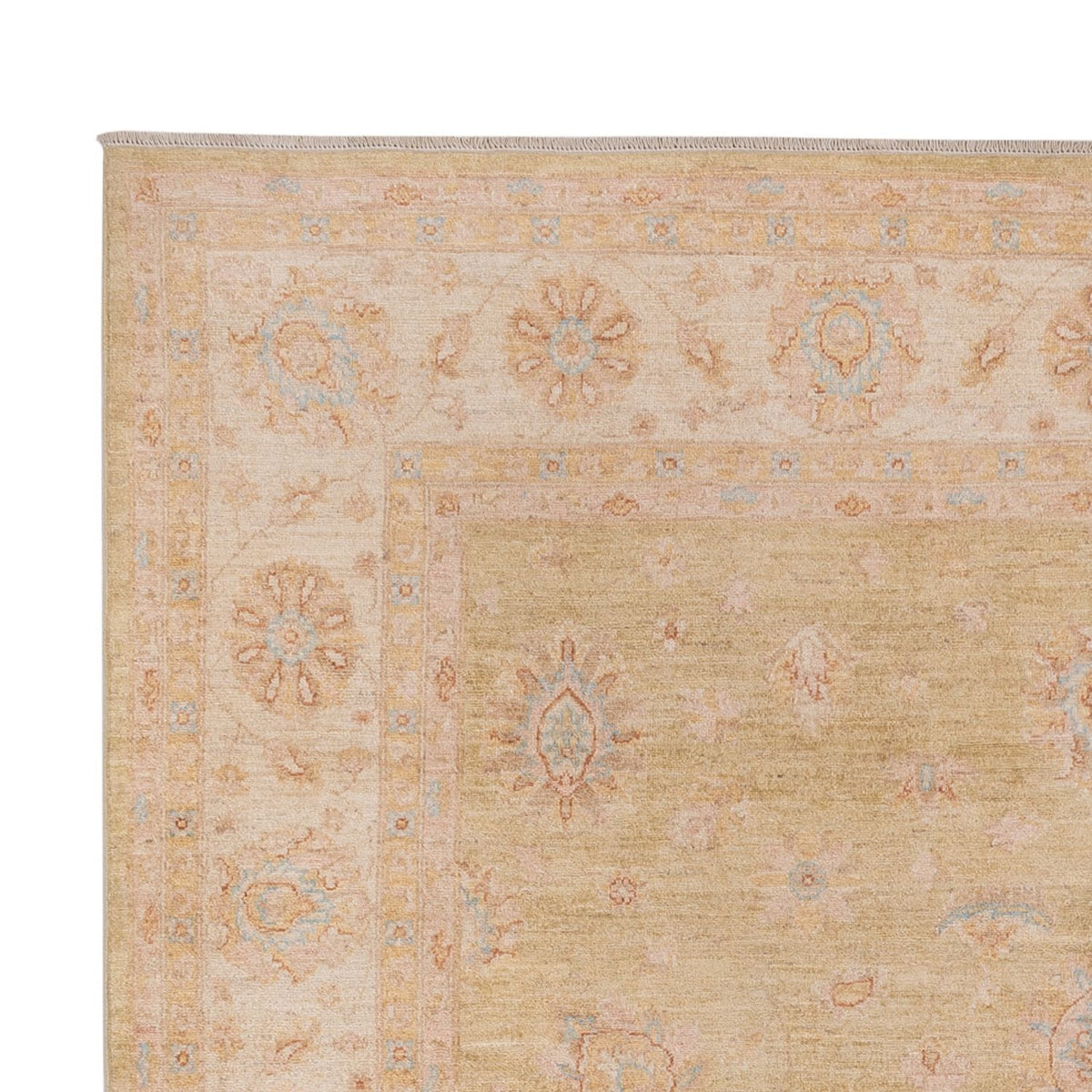 Ziegler Carpet - 306 x 257 cm - olivengrøn