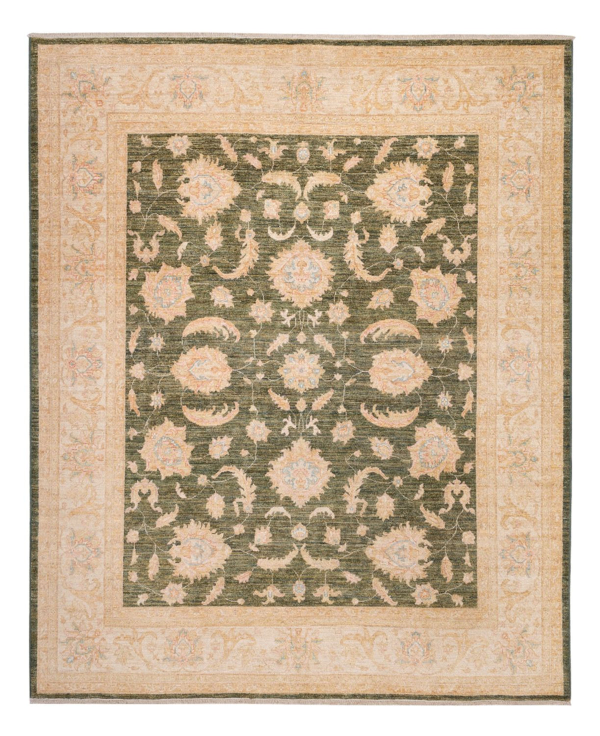 Ziegler Carpet - 299 x 247 cm - grøn