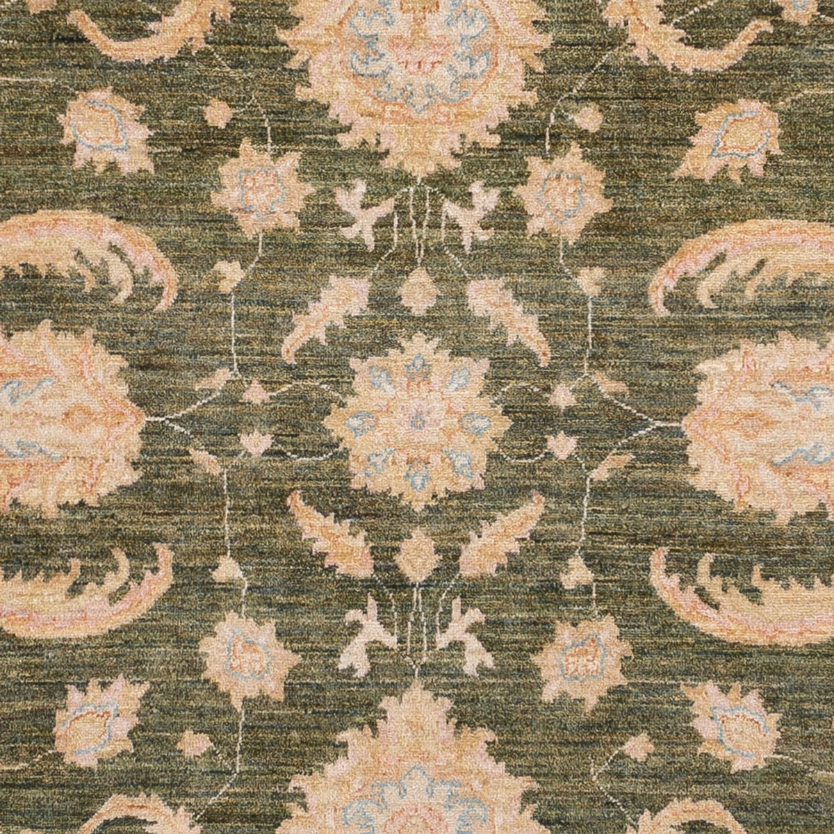 Ziegler Carpet - 299 x 247 cm - grøn