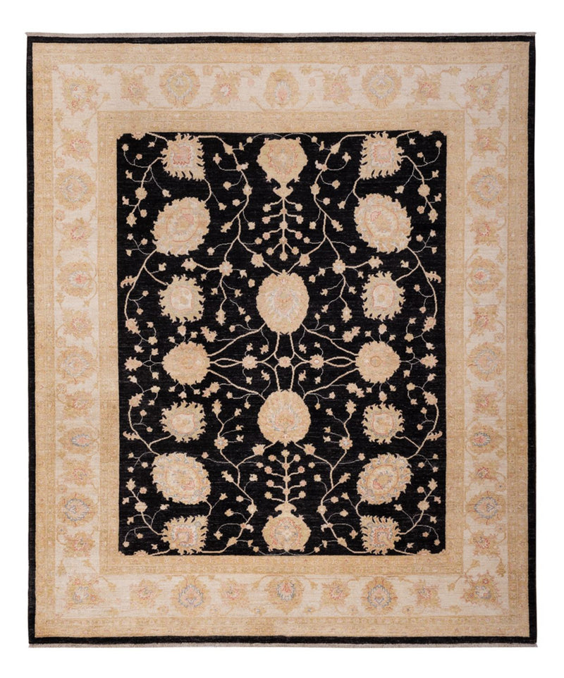 Ziegler Carpet - 300 x 252 cm - sort
