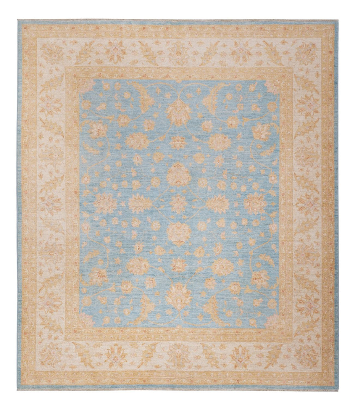 Ziegler Carpet - 302 x 258 cm - lyseblå