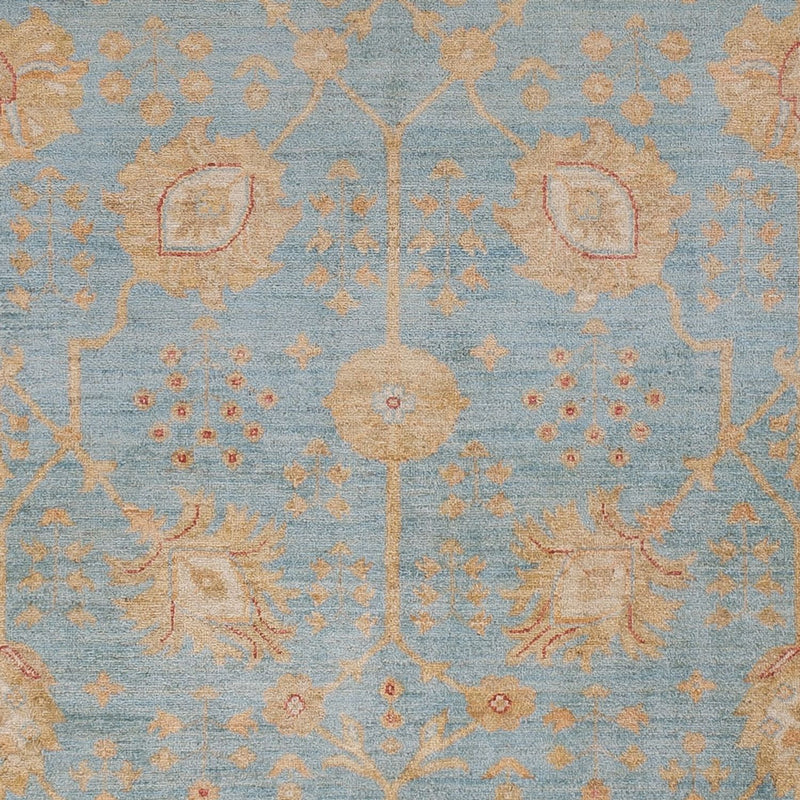 Ziegler Carpet - 299 x 253 cm - lyseblå