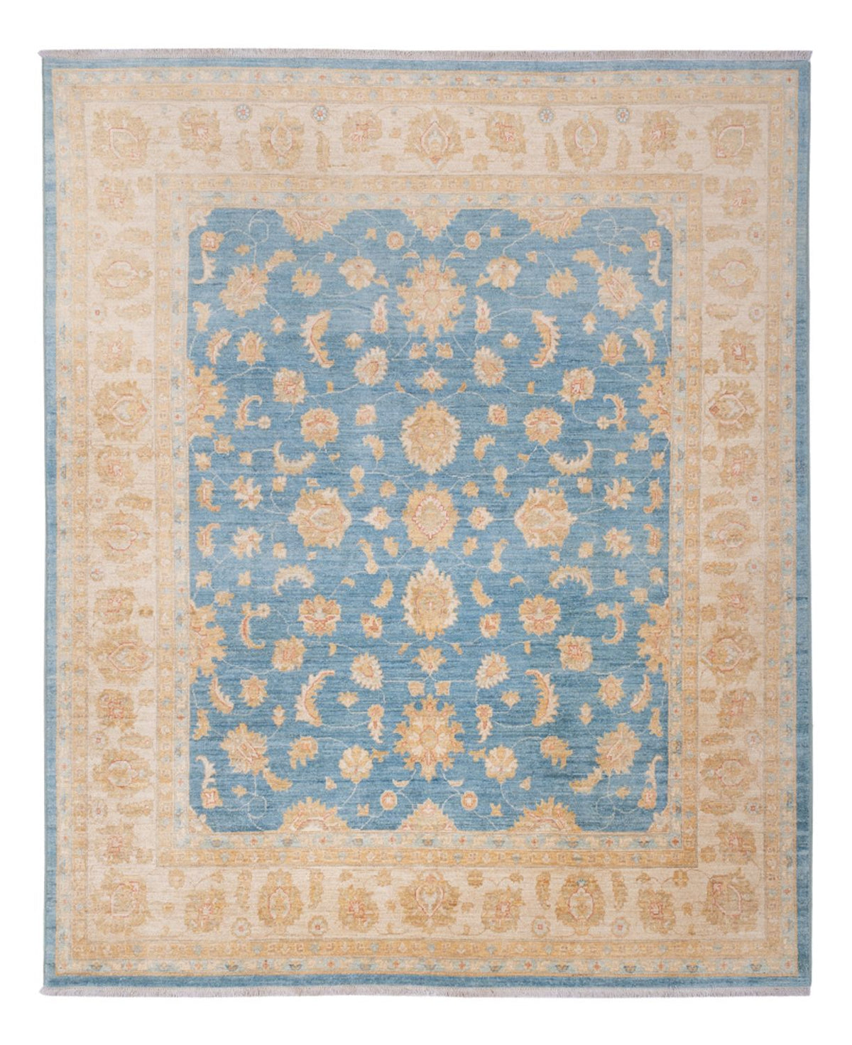 Ziegler Carpet - 298 x 250 cm - lyseblå