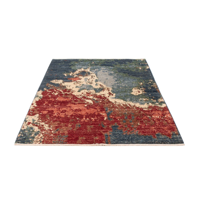 Designer Teppich - 187 x 122 cm - mehrfarbig