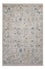 Designer Teppich - 185 x 121 cm - silber