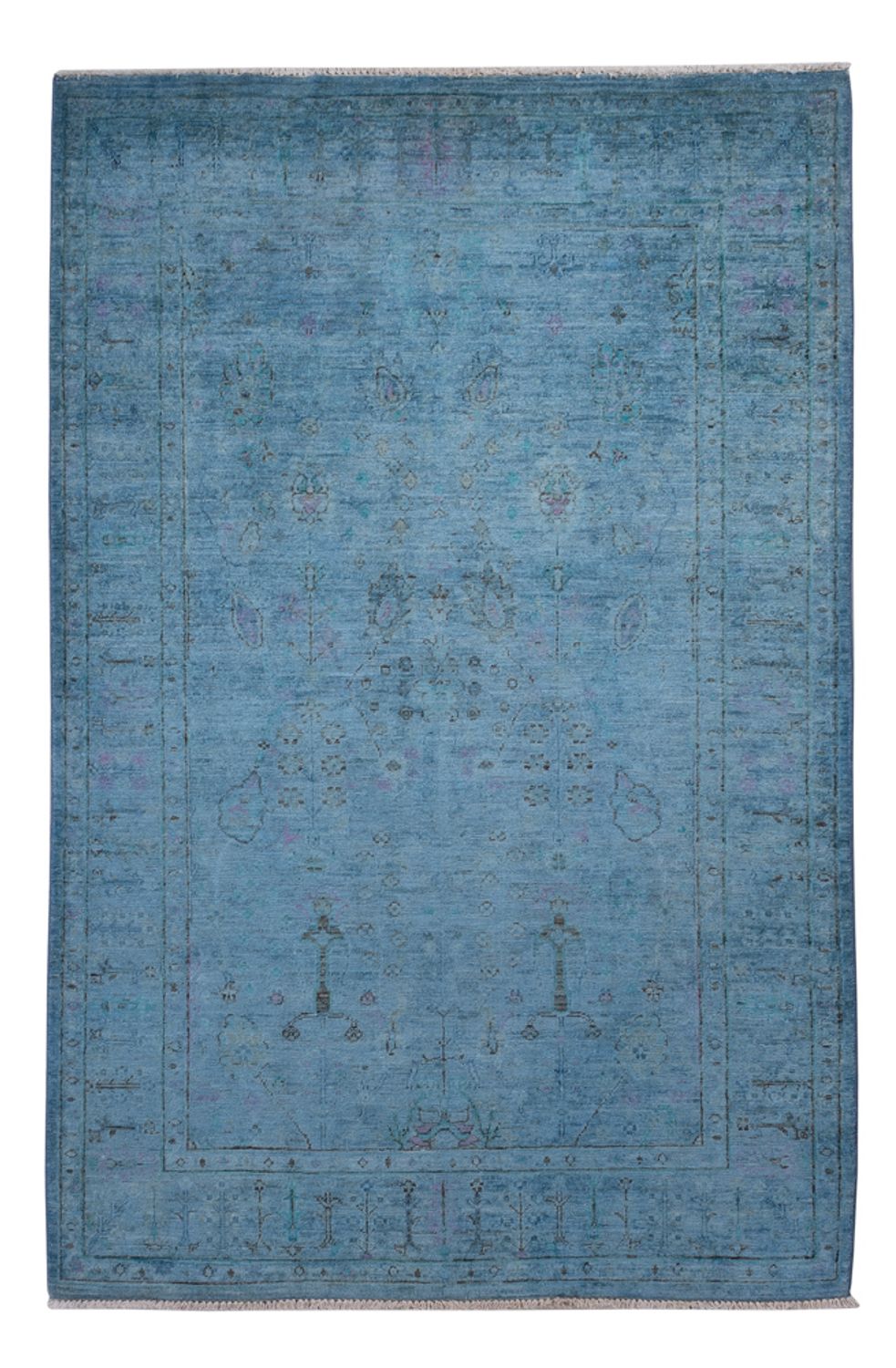 Ziegler Carpet - Shal - 189 x 124 cm - lyseblå