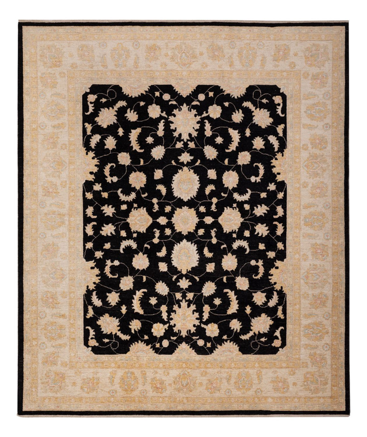 Ziegler Carpet - 298 x 253 cm - sort