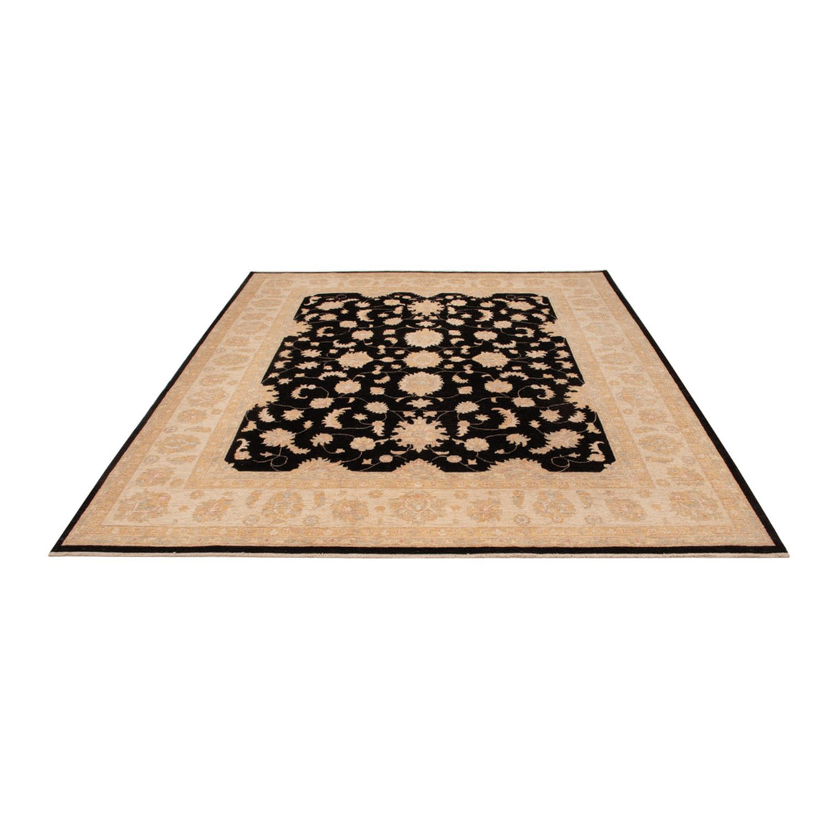 Ziegler Carpet - 298 x 253 cm - sort