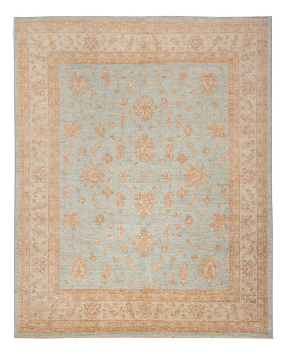 Ziegler Carpet - 302 x 242 cm - lyseblå