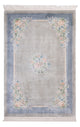 Silketæppe - China Silk - 185 x 123 cm - grå