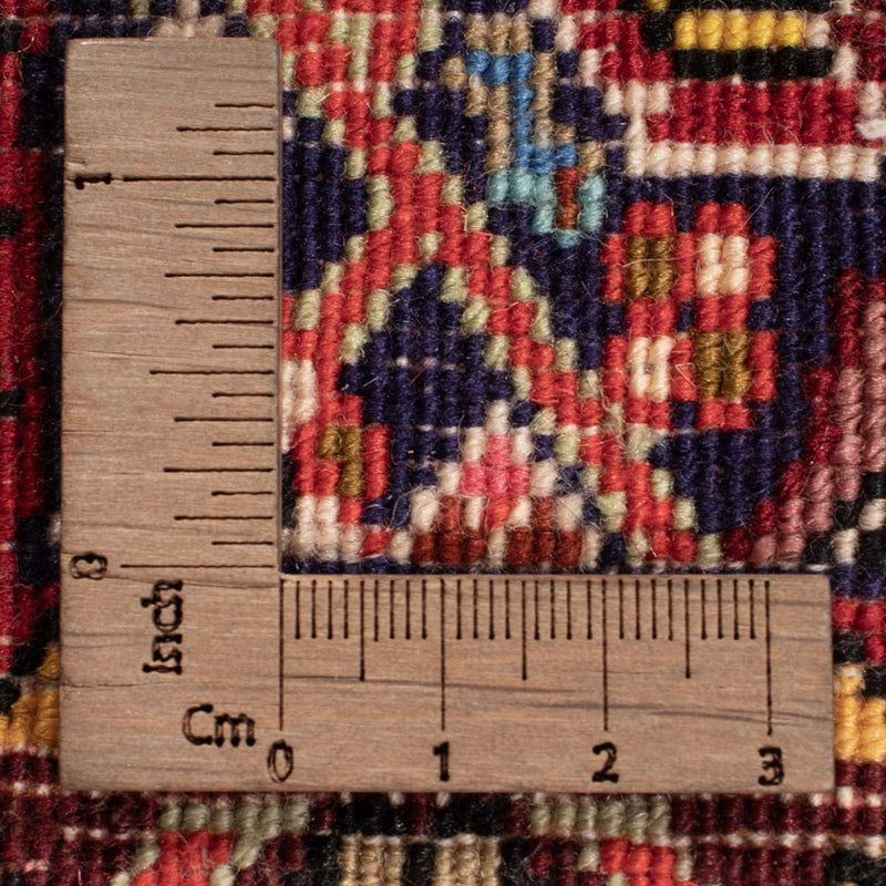 Persisk tæppe - Bijar - 166 x 112 cm - rød